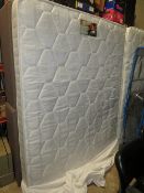 A DREAMLAND DOUBLE MATTRESS AND BASE