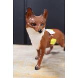 A BESWICK RUNNING FOX