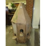 A WOODEN DOVECOTE