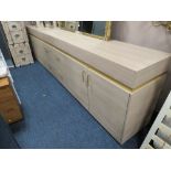 A PAIR OF LARGE MODERN SIDEBOARDS H-90 W-170 CM (2)