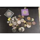 A SMALL BAG OF COLLECTABLE COINAGE