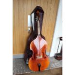 A CASED DOUBLE BASS