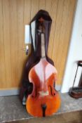 A CASED DOUBLE BASS