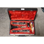 A CASED BUFFET CHAMPION & CIE A PARIS CLARINET