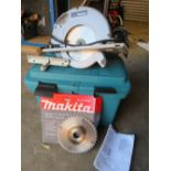 A MAKITA 5703R CIRCULAR SAW WITH CARRY CASE