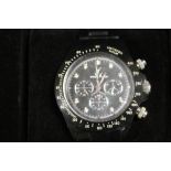 TOY - WATCH CHRONOGRAPH MENS WRISTWATCH IN BOX