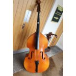 A LARGE DOUBLE BASS A/F