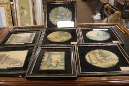 SELECTION OF FRAMED PICTURES AND PRINTS , LEICESTER SQUARE , ST JAMES PALACE
