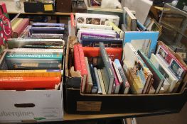 FOUR TRAYS OF MISCELLANEOUS BOOKS