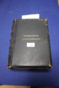 BOOK OF WORCESTERSHIRE COUNTY RECORDS