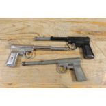 THREE VINTAGE GAT GUNS