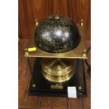 A ROYAL GEOGRAPHICAL SOCIETY WORLD CLOCK