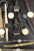 A SMALL COLLECTION OF WRISTWATCHES