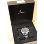TOY - WATCH CHRONOGRAPH MENS WRISTWATCH IN BOX