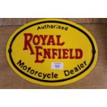 ***A ROYAL ENFIELD MOTORCYCLE PLAQUE**