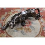 ***A CAST LION FIGURE**