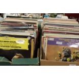 TWO TRAYS OF VINTAGE CLASSICAL LP RECORDS