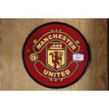 ***A MAN UNITED FOOTBALL PLAQUE**