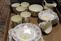 A COLLECTION OF ASSORTED TEA WARE TO INCLUDE LAWLEYS REGENT STREET EXAMPLE