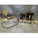 TWO CUSTOM MADE VALVE AMPLIFIERS (2)