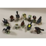 A COLLECTION OF BESWICK AND OTHER CERAMIC BIRDS