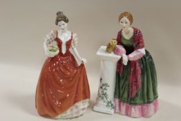 ROYAL DOULTON LIMITED EDITION FIGURINE FLORENCE NIGHTINGALE - NUMBER 1009 OF 5000 TOGETHER WITH