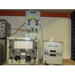 A NAVAL PYE MARINE 619 AP RADIO RECEIVER WITH A POWER SUPPLY PLUS AN AP58754 RECTIFIER UNIT (3)