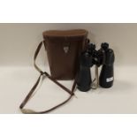 A LARGE CASED PAIR OF ROSS OF LONDON 16 X 60 'CORNWALL' BINOCULARS