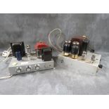 TWO CUSTOM MADE VALVE AMPLIFIERS (2)
