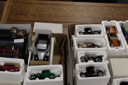 TWO TRAYS OF VINTAGE MODEL CARS