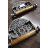 ***TWO ST PANCREAS WC ROLL HOLDERS**