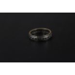 AN UNMARKED ETERNITY RING