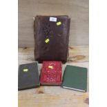 A COLLECTION OF ANTIQUE PHOTO ALBUMS AND CONTENTS