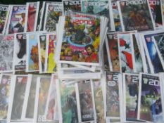 A BOX OF 2000AD COMICS FROM 2014 TO 2017, TO INCLUDE PROGRAMME NUMBERS 1900 TO 2019