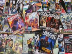 APPROXIMATELY 100 X 2000AD COMICS FEATURING JUDGE DREDD, FROM MAINLY 2000'S