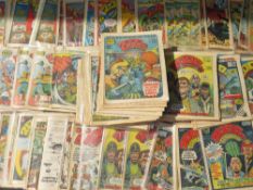A BOX OF 2000AD COMICS FROM 1979 THROUGH TO 1981