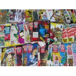 A LARGE BAG OF 2000AD COMICS MAINLY FROM THE 1980S