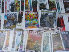 A BOX OF 2000AD COMICS FROM 2017 TO 2019, TO INCLUDE PROGRAMME NUMBERS 2020 TO 2155