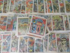 OVER 160 x 2000AD COMICS FEATURING JUDGE DREDD FROM EARLY TO MID 1980S