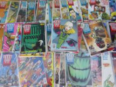 A BOX OF 2000AD COMICS FROM 1988 TO 1990, TO INCLUDE PROGRAMME NUMBERS 565 TO 705