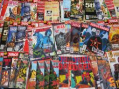 APPROXIMATELY 100 X 2000AD COMICS FROM 1995 TO EARLY 2000S, TO INCLUDE AN UNINTERRUPTED RUN FROM