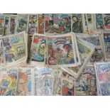 A TRAY OF 2000AD COMICS FEATURING JUDGE DREDD, FROM 1982 / 1983 / 1984
