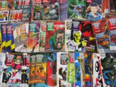 OVER 100 X 2000AD COMICS FEATURING JUDGE DREDD, MAINLY FROM THE MID 1990S