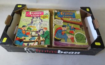 A COLLECTION OF FORTY NINE DC SUPERMAN ACTION COMICS, to include unbroken run from issue 310 to
