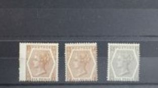 POSTAGE STAMPS - S.G. 122, 122A, 125, 1872 6d x3, fine mint (S.G. £4600)