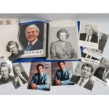 TWO ALBUMS OF SIGNED PHOTOGRAPHS AND LETTERS OF FORMER BRITISH PRIME MINISTERS, to include John