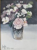 GORDON MITCHELL FORSYTH (1879-1952). Scottish school, still life study of flowers in a vase 'A