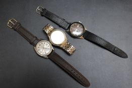 THREE ASSORTED WRIST WATCHES, consisting of a Mortima, a Pulsar and a Rotary automatic (3)