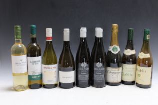 11 BOTTLES OF EUROPEAN WHITE WINES TO INCLUDE 2 BOTTLES OF CHABLIS