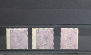 POSTAGE STAMPS - S.G. 197 AND 109, (plates 8 & 9), each fine mint, (S.G. £2,700)